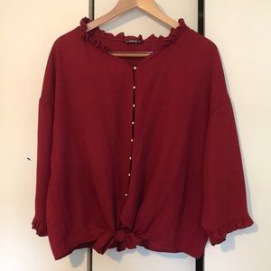 SHEIN Slightly Cropped Top